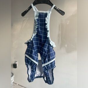 New Dog ruffled Bathisuit